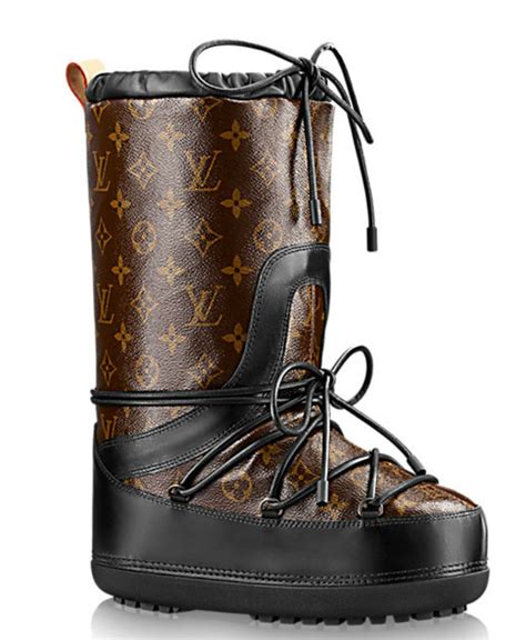 moon boot lv|louis vuitton fuzzy boots.